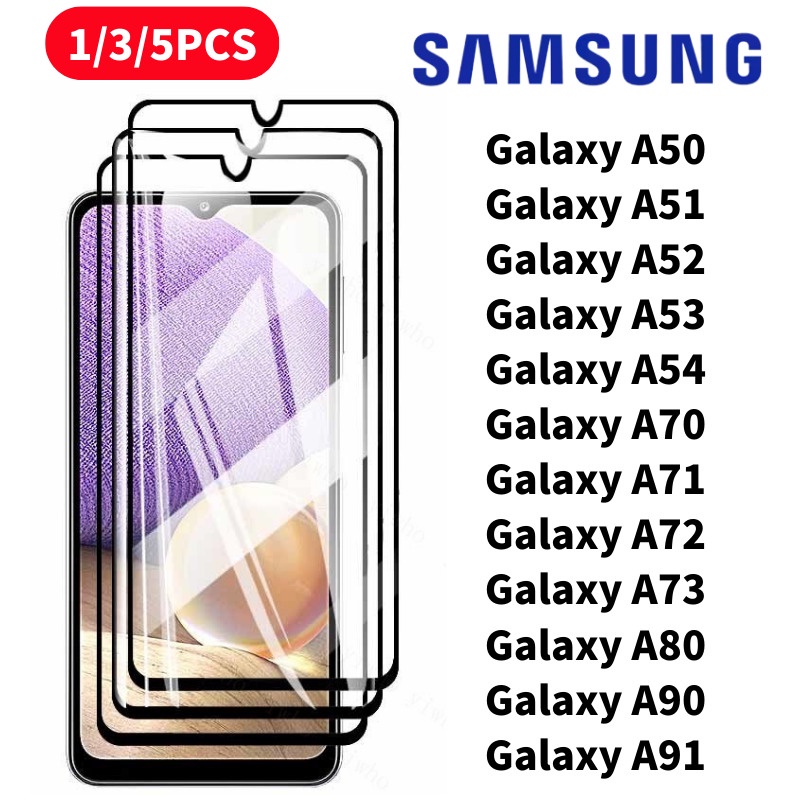 Película 3D 9D Vidro Temperado Para Samsung Galaxy A50 / A51 / A52 / A53 / A54 / A70 / A71 / A72 / A73 / A80 / A90 / A91 Enviar Rapida
