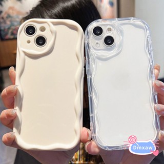 Capas Cremosas Onduladas Fofas Para Samsung Galaxy A24 4G A25 5G A31 M14 M54 F54 M34 5G S23 FE A05 A05S A15 TPU De Fundas De Silicone Luxo