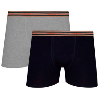Kit com 2 Cuecas Boxer Algodão Lupo