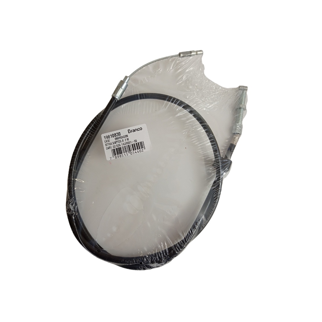 CABO EMBREAGEM TOBATA TRATORITO BTTG 6.5 / BTTD 5.0 BRANCO