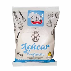 Açúcar de Confeiteiro 500g - Chef Iceberg