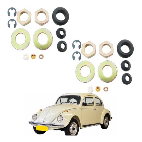 Kit ( Par ) Reparo Eixo Limpador Parabrisa Fusca 74/ Gr 233a em Oferta na Shopee