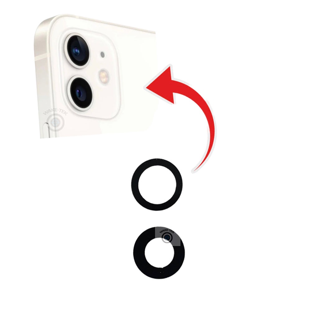 Lente Vidro Camera Traseira - Para iPhone 12