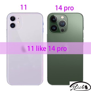 Carcaça Da Tampa Traseira Do DIY Para 11 A 14 Pro Substituição Armação Central Bateria Como , 11 Até O iPhone