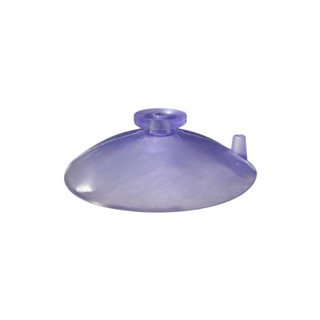 10 Ventosas PVC Cristal 55mm de Diâmetro com Furo de Fixação em Oferta na Shopee