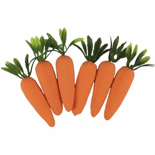 Mini Cenouras Decorativas Lisa - 7cm - 6 unidades - Rizzo em Oferta na Shopee