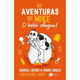 Livro As aventuras de Mike 2 - O bebê chegou! em Oferta na Shopee