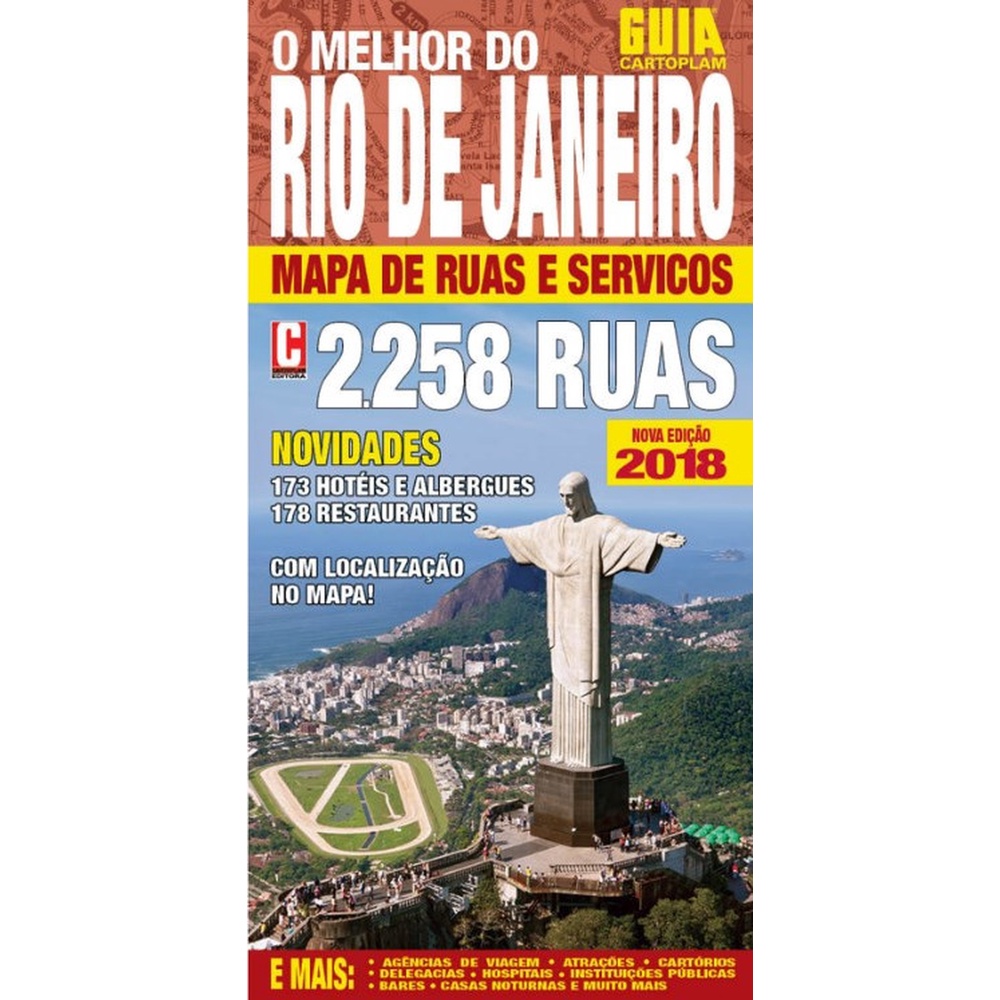 O Melhor do Rio de Janeiro: Mapa de Ruas e Serviços - Books & Magazines