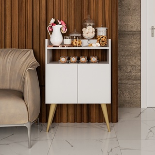 Aparador Buffet Multiuso Com Porta Retrô Cantinho do Café Bangcoc em Oferta na Shopee