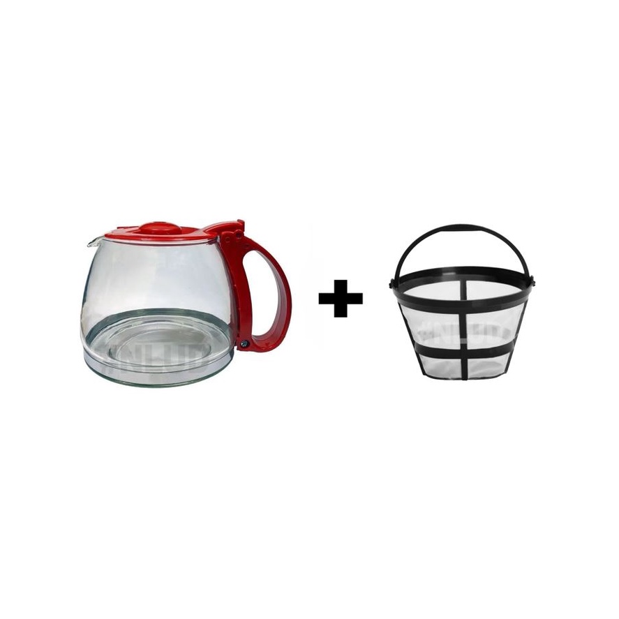 Jarra e Filtro para Cafeteira Mondial Dolce Arome 18 Xícaras C-35 VM