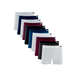 Kit com 10 Cuecas Boxer Microfibra Mash