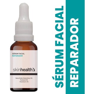Sérum Facial Reparador Nano Ácido Hialurônico 5% + Pantenol 5% + Vitamina E 1% Skinhealth 30ml em Oferta na Shopee