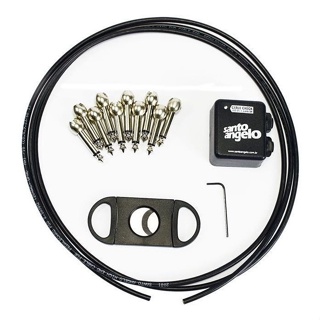 Kit Cabos Pedais Santo Angelo Vc Pod 5 +10 Plugs+testador em Oferta na Shopee
