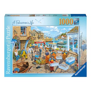 Puzzle 1000 peças Vida de Pescador - Importado