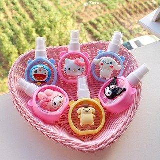 Sanrio Kuromi Cinnamoroll Me Melody Pompompurin Hellokitty Garrafa Plástica Em spray Para Desenhos Animados , Maquiagem E Reabastecimento De Água (4.1)