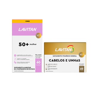 Multivitamínico Lavitan 50+ Mulher E Cabelos e Unhas