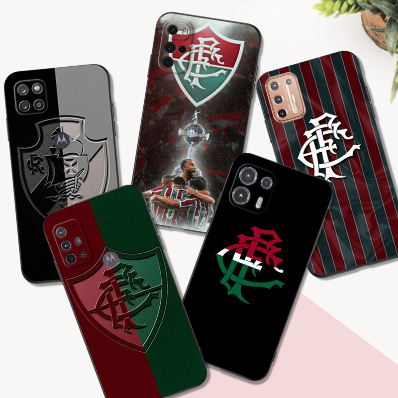 Estojo Para Motorola Edge 30 neo Pro 5G Fusão ultra Phone Back Cover Silicone Macio Preto Tpu Fluminense Football Club