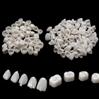 【 WT 】 2 Pacotes De Material Da Coroa Temporária Para Facetas Anterior + Dentes Molar Novo [BR]
