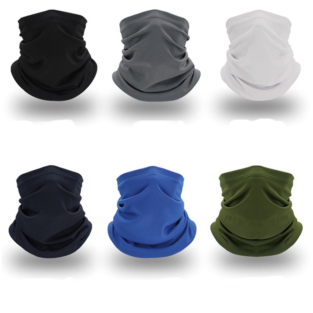 Máscara De Secagem Buff Anti-Pó UV Bandana Head Scarf Face For Riding Motorcycle Bicycle Fishing Sport Headband Tecido De Malha