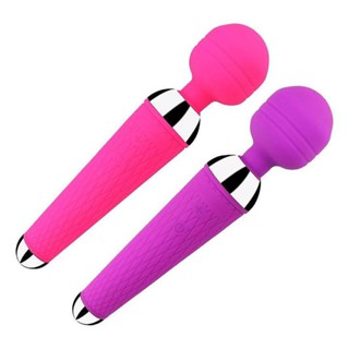 Vibrador Varinha Magica Feminino Massageador Clitoriano Recarregavel 10 Modos de Vibracao Sex Shop