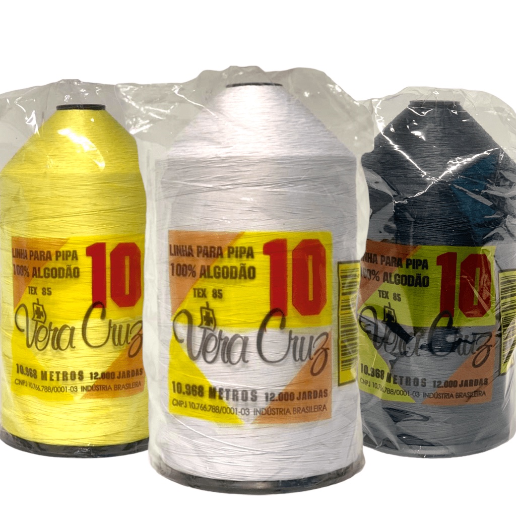 Linha Vera Cruz Fio 10 Para Pipa 12000 Jardas em Oferta na Shopee