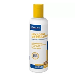 Shampoo Dermatológico Hexadene Spherulites Virbac 250 mL