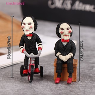 [TinchitdeB] Horror Saw Billy Figure Keychain Movie Pendant Toy Doll Modelo Jóias Presentes [Novo]