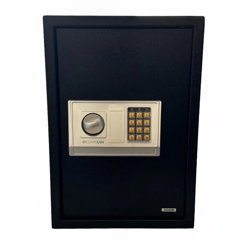 Cofre Eletrônico Senha Ou Chave 50x35x30 com Prateleira