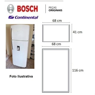 JOGO de Borrachas - BOSCH-CONTINENTAL - KDN42/43 - KDV 44