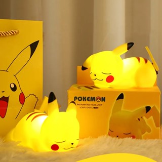 Boneco Luminária Led Pokémon Pikachu