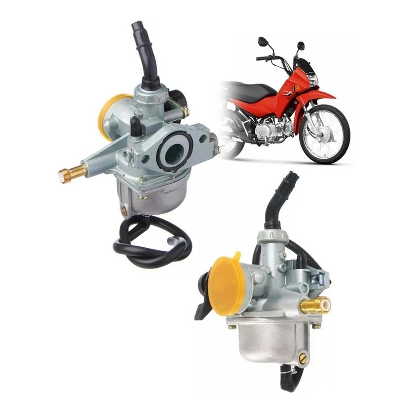 Carburador Completo Honda Pop 100 2007 2008 2009 2010 2011 2012 2013 2014 2015 Modelo Original