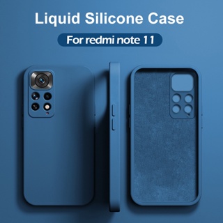 Redmi Note 11 Note11 Note11 11s Pro Plus 5g Capa De Silicone Líquido Para Telefone Xiaomi Macia em Oferta na Shopee