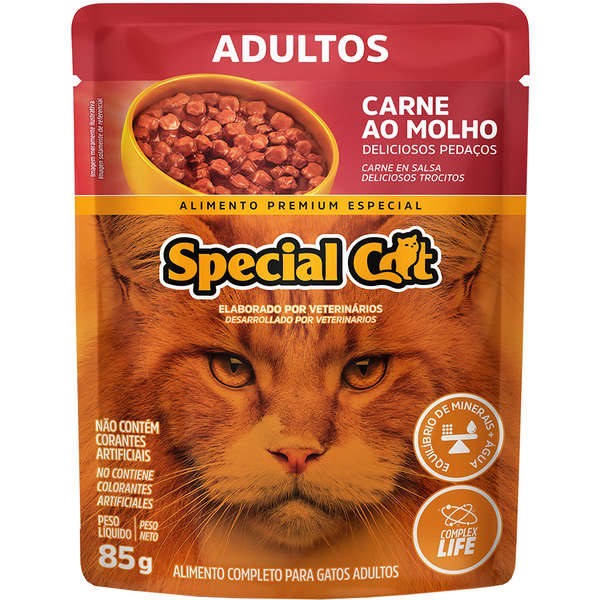 Sache para gatos special cat