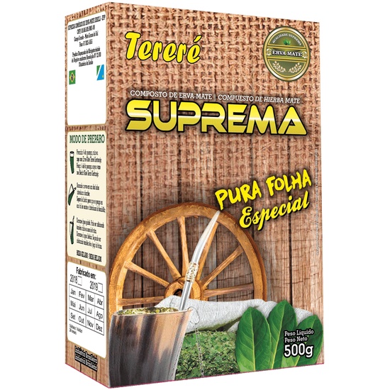 Erva Mate para Tereré Suprema - Pura Folha