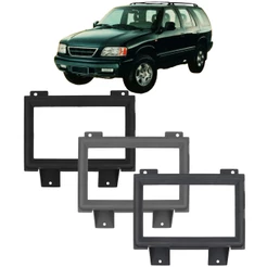 Moldura Painel 2 Din 7" Polegadas Blazer 1995 até 2020