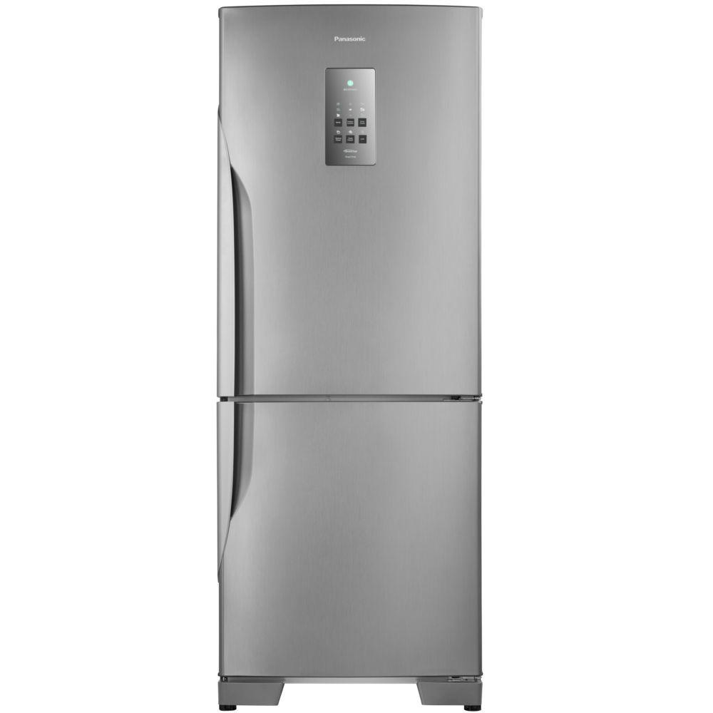 Refrigerador / Geladeira Panasonic NR-BB53PV3XB 425 Litros Frost Free Inverter 2 Portas