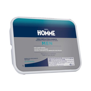 Cera Depilatória Quente Homme Men 1kg Depil Bella