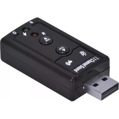 Adaptador Placa De Som Virtual De Canal 7.1 USB