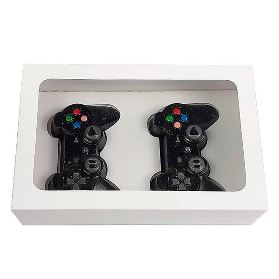 Caixa Controle Videogame 2 Cavidade Branco - 5 unidades - Assk - Rizzo - Stationery