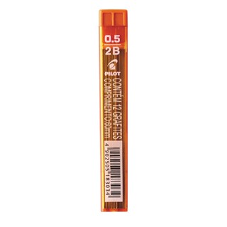 Grafite 0.5 mm 2B tubo com 12 unidades Pilot
