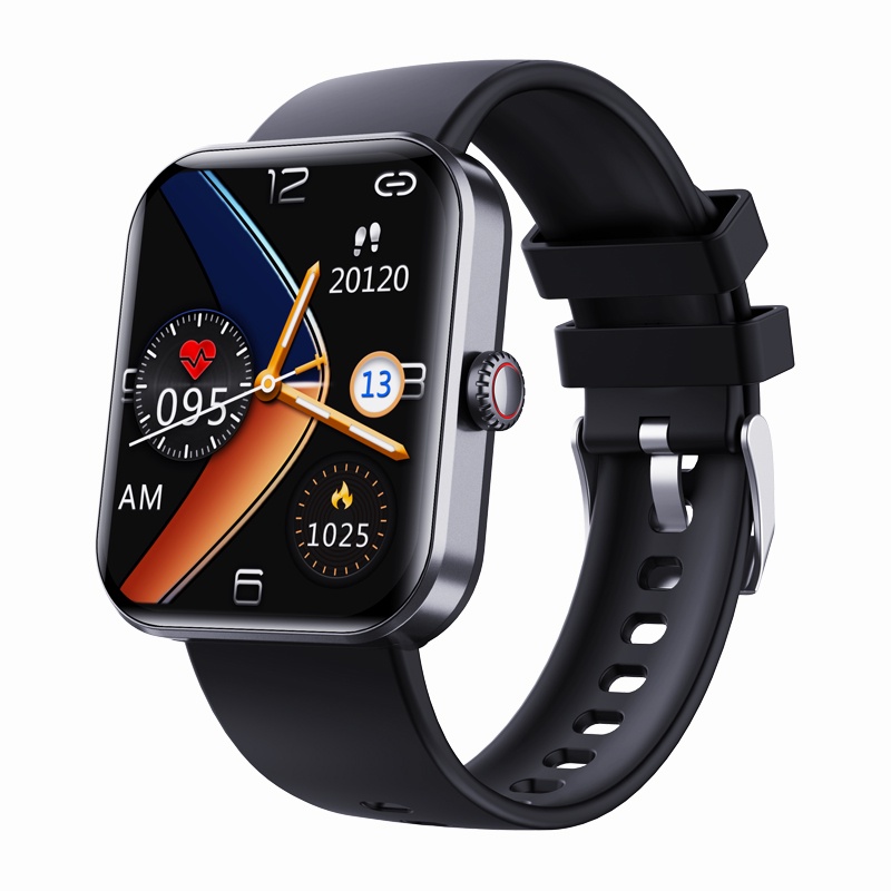 Glicose No Sangue Açúcar Pressão De Oxigênio Relógio Esportivo Smartwatch Para Homens 1,91 Polegadas Tela Monitoramento