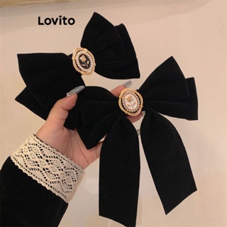 Lovito Grampos De Cabelo Fofos Com Laço Floral E Joias Para Mulheres L60AD074 (Estilo 1/Estilo 2) em Oferta na Shopee