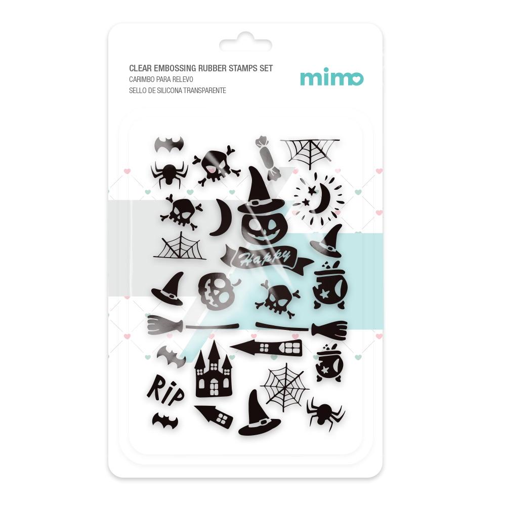 Carimbo para Relevo - Halloween - Mimo - 11 x 16 cm em Oferta na Shopee