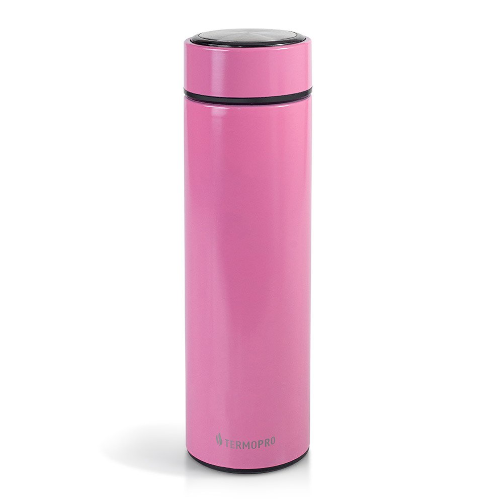 SQUEEZE TÉRMICO AÇO INOX 500 ML TERMOPRO ROSA