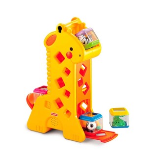 Girafa Com Blocos Peek A Blocks Fisher Price - Mattel em Oferta na Shopee