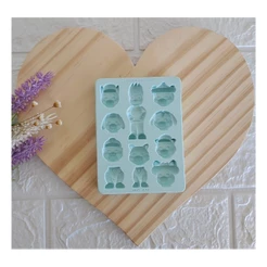 Molde Silicone Turma Canina Confeitaria e Artesanato CM500