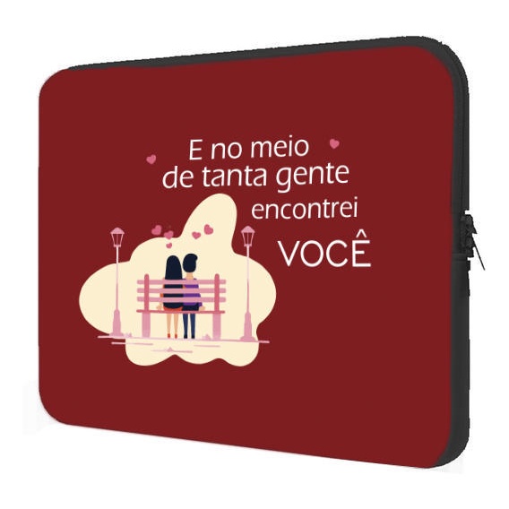Case Notebook 15.6" Namorados E no Meio de Tanta Gente