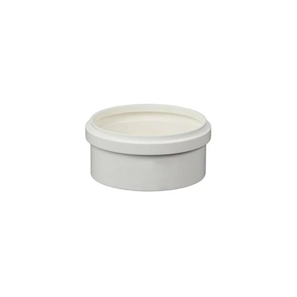 Cap Tampão P/ canos esgoto 4 Polegadas (100mm) - 15 unidades