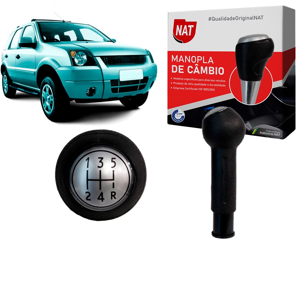 Manopla de Câmbio Ford Ecosport Ano 2003 Até 2006 em Oferta na Shopee