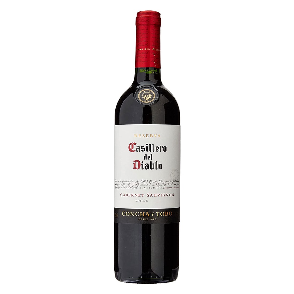 VINHO CASILLERO DEL DIABLO CABERNET SAUVIGNON 750ML em Oferta na Shopee